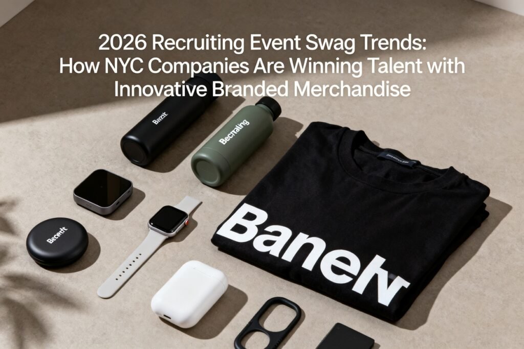 Cover image for: 2026 Recruiting Event Swag Trends: How NYC Companies Are Winning Talent with Innovative Branded Merchandise